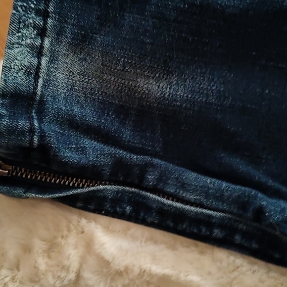 SNEAK Peek Stretch Jeans with Zipper at the ankles, Skinny Jeggings Size 3 - Picture 4 of 4